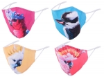 Maskit Aussie Art Reusable Masks - Australian Birds